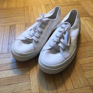 SUPERGA Cotu Classic in white, size 38